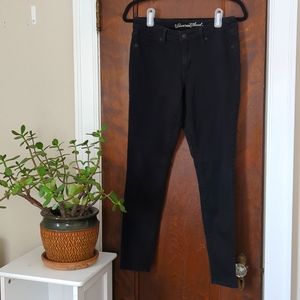 Universal Thread | Women's Black Jeans - Mid Rise Jegging - Size 6 (28 Reg.)